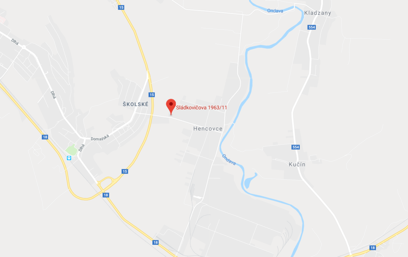 Sládkovičova 1963, 093 02 Hencovce